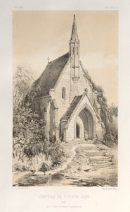 ... ص .22 ، Chapelle de Fontaine-Jean Loiret ، تم نشره عام 1860. بواسطة فيكتور بيتي
