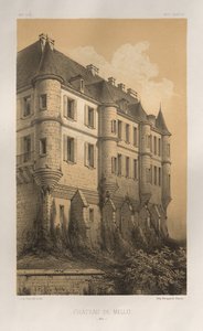 ... رر. 35 ، Château De Mello Oise ، 1860.