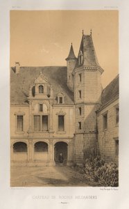 ... رر. 36 ، Château De Rocher Mezangers Mayenne ، 1860. بواسطة فيكتور بيتي