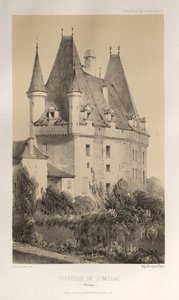 ... رر. 51 ، Château De Jumillac Dordogne ، 1860.