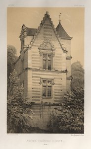 ... رر. 55 ، Ancien Château DÉrival Aisne ، 1860. بواسطة فيكتور بيتي