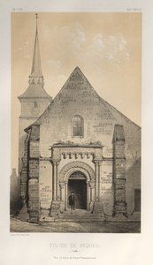... رر. 58 ، كنيسة ريكويل سارث ، 1860. بواسطة فيكتور بيتي