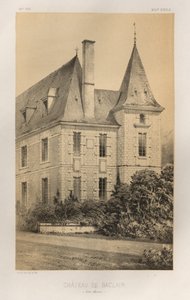 ... رر. 59 ، Château De Baclair Seine أدنى ، 1860.