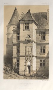 ... رر. 62 ، Château De Folin Yonne ، 1860. بواسطة فيكتور بيتي