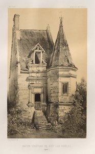 ... رر. 86 ، قلعة Gisy-Les-Nobles Yonne السابقة ، 1860.