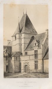 ... رر. 93 ، Château de Cramesnil Calvados ، 1860. بواسطة فيكتور بيتي