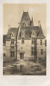 ... رر. 97 ، Château de Baumais Calvados ، 1860. بواسطة فيكتور بيتي