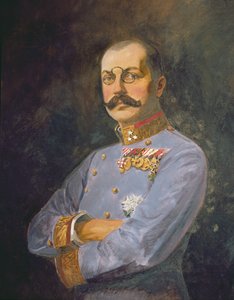 أرشيدوق النمسا الجنرال فرانز سالفاتور ، حوالي عام 1916 (زيت على قماش)