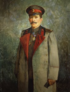 الجنرال جيكون ، رئيس أركان الجيش البلغاري ، حوالي عام 1916 (زيت على قماش)