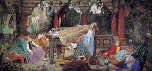 الجمال النائم ، 1900-1926. بواسطة فيكتور ميخائيلوفيتش فاسنيتسوف