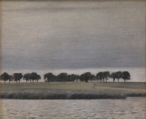 دراسة أولية لـ Solregn. بحيرة جينتوفتي ، 1903.