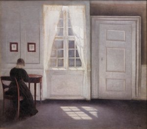داخلي في Strandgade ، Sunlight on the Floor ، 1901.