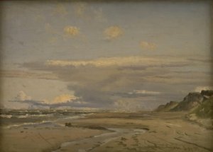 الشاطئ في Kandestederne ، West Jutland