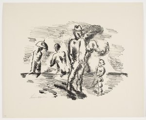 ورقة من "Klingens Kunstnermappe No. 2" بواسطة فيلهلم لوندستروم