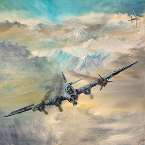 B17G، رويال فلاش 2، سويس لاندينج 8، 2023 بواسطة فنسنت الكسندر بوث