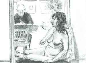 موديل المساء في وقت لاحق ، 2012 بواسطة فنسنت الكسندر بوث