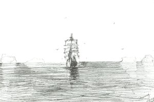 تيرا نوفا تحت الإبحار ، 2008 بواسطة فنسنت الكسندر بوث