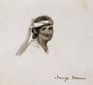 نافاجو واريور ، 1869-1871 (ألوان مائية)