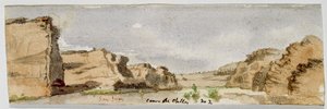 San Juan كانيون دي شيلي رقم 2 (كانيون دي شيلي ، أريزونا) ، 1869-1871 (ألوان مائية)