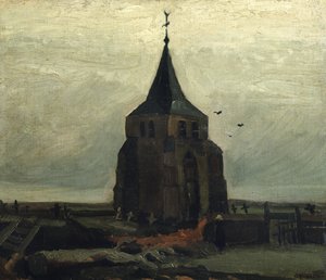 البرج القديم ، 1884. بواسطة فنسنت فان جوخ