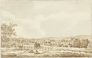 معسكر الجيش في دروغبرغ في أوفيرفين ، 19 سبتمبر 1787
