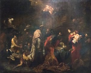 العشق من المجوس (زيت على قماش) بواسطة فنسنت مالو