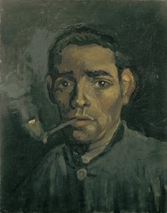 رأس رجل ، 1884-1885 بواسطة فنسنت فان جوخ