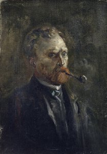 بورتريه ذاتي قدم المساواة جوخ ، فنسنت ، فان (1853-1890). زيت على قماش ، مقاس 27.2x19.5 سم بواسطة فنسنت فان جوخ