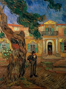 مستشفى سانت بول ، سانت ريمي ، 1889 بواسطة فنسنت فان جوخ