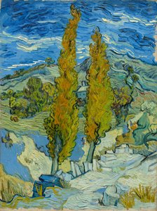 The Poplars at Saint-Rémy ، 1889. بواسطة فنسنت فان جوخ