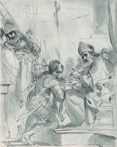 توبة القديس وليم ، 1764-98. بواسطة فينشينسيو فانجليستي