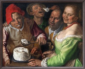 ريكوتا أكلة ، لوحة لفينشنزو كامبي (1536-1591). تصوير ، كيم يونغتاي ، ليون ، متحف الفنون الجميلة في ليون.