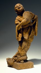 مغني ، لفينشنزو جيميتو (1852-1929) ، تماثيل من الطين ، إيطاليا