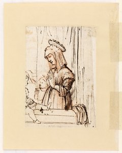 العذراء مغرمة بالمسيح الرضيع مع القديس يوحنا أواخر 1480 - أوائل 1490 بواسطة فيتوري كارباتشيو