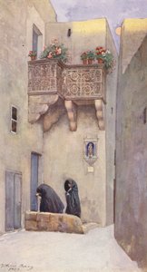 مالطا: أمسية في فيكتوريا، جوزو (ليثو ملون)