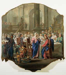 حفل زفاف في قانا لفيتوريو ماريا بيغاري (1692-1776)