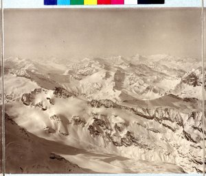 بانوراما جبال الألب بواسطة فيتوريو سيلا