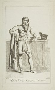بزي المواطن الفرنسي ، 1794.