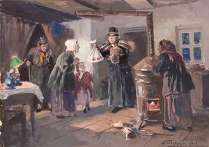 المحسنة ، 1914 بواسطة فلاديمير إيغوروفيتش ماكوفسكي