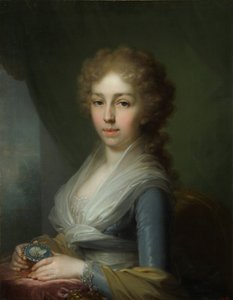 صورة الدوقة الكبرى إليزابيث أليكسيفنا 1779-1826 ، 1795 بواسطة فلاديمير لوكيش بوروفيكوفسكي
