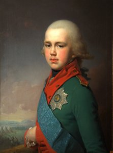 صورة الدوق الأكبر قسطنطين بافلوفيتش من روسيا 1779-1831 ، 1795