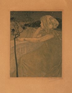 تأمل على الشرفة ، 1899-1900. بواسطة فويتيك بريسيج