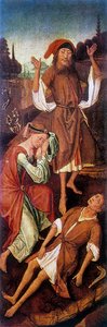 آدم وحواء يبكون على جسد قادر ، 1440-1495.