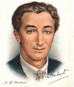 AP Herbert ، 1937. الفنانون: Unknown ، WD & HO Wills. بواسطة إرادة WD و HO