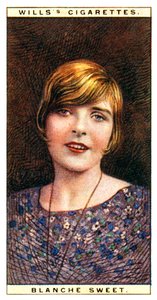 بلانش سويت 1896-1986 ، الممثلة الأمريكية ، 1928. بواسطة إرادة WD و HO