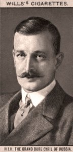 HIH الدوق الكبير سيريل من روسيا ، 1908. بواسطة إرادة WD و HO