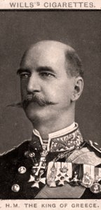 جلالة ملك اليونان 1908. بواسطة إرادة WD و HO
