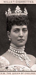 جلالة ملكة إنجلترا 1908.