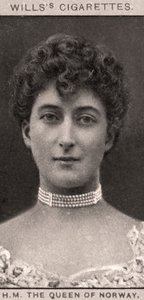 جلالة ملكة النرويج 1908. بواسطة إرادة WD و HO