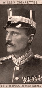 صاحب السمو الملكي الأمير تشارلز أمير السويد ، 1908. بواسطة إرادة WD و HO